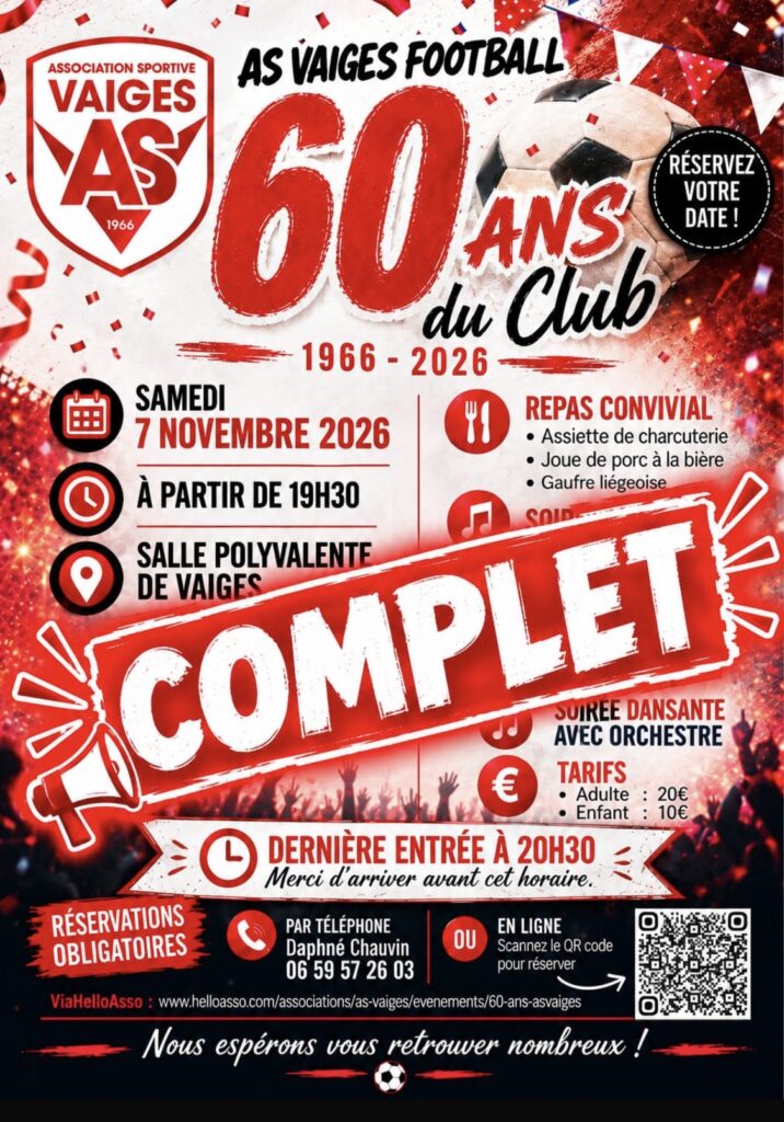 60 ANS DU CLUB